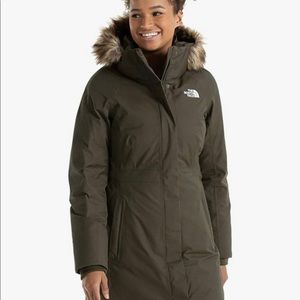 North Face Olive Green Women’s Parka